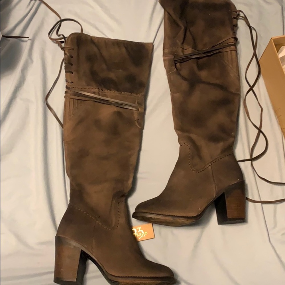Taupe Boots